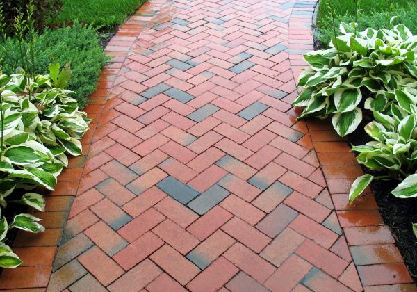 Brick Walkway Repair in Frankfort