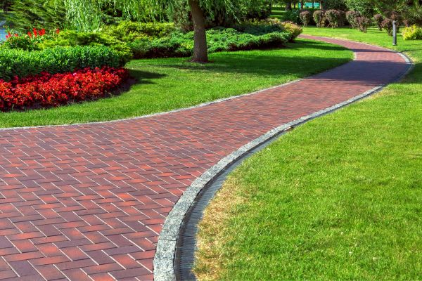 Brick Sidewalk Repair in Frankfort