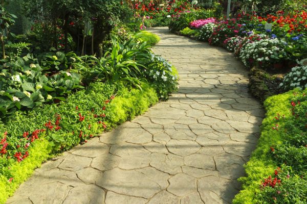 Stone Pathway Repair in Frankfort