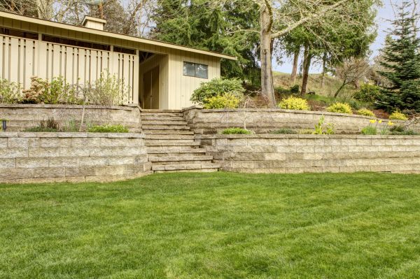 Retaining Wall Construction in Frankfort