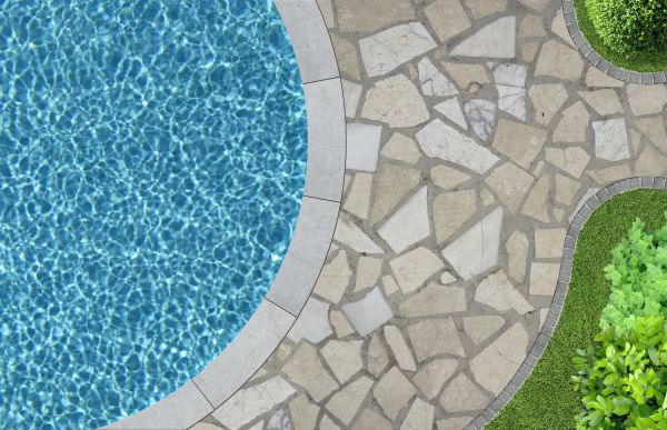 Flagstone Grout Repair in Frankfort