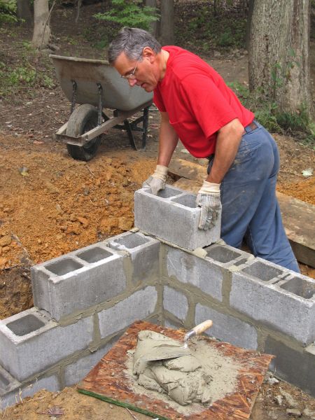 Concrete Block Laying