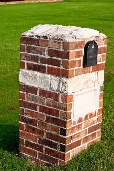 Brick Mailbox Installation in Frankfort