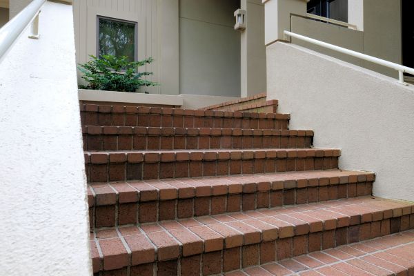 Entryway Brick Repair in Frankfort