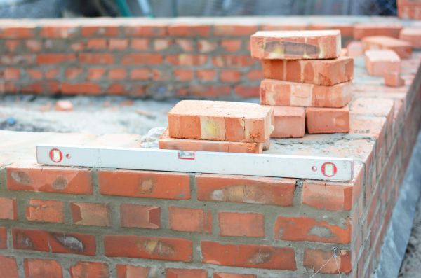 Brick Foundation Installation in Frankfort